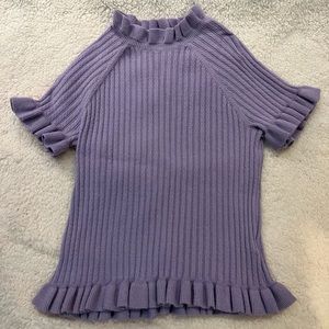 Janie & Jack lavender sweater